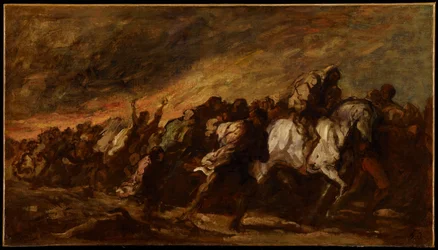 Die Flüchtlinge, ca. 1868